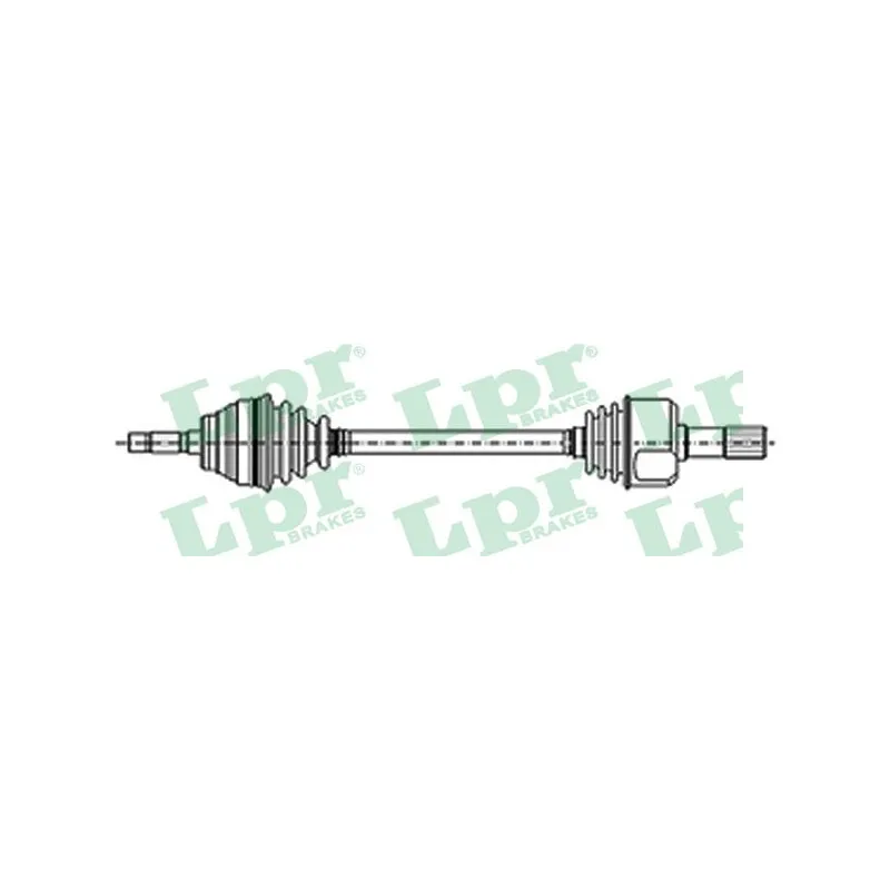 Arbre de transmission LPR DS36126