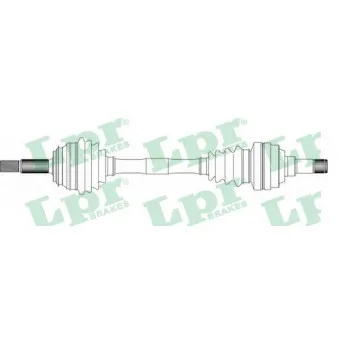 Arbre de transmission LPR DS37010