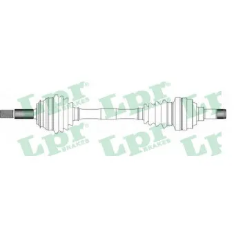 Arbre de transmission LPR DS37011