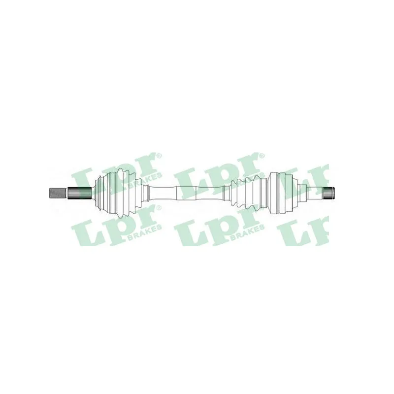 Arbre de transmission LPR DS37011