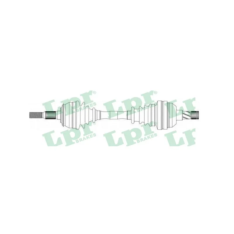 Arbre de transmission LPR DS37014