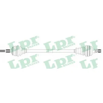 Arbre de transmission LPR DS37015