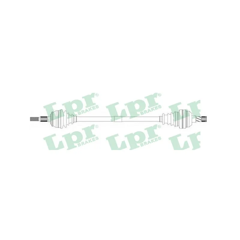Arbre de transmission LPR DS37015