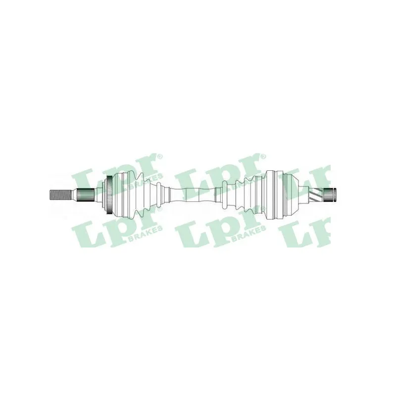 Arbre de transmission LPR DS37016