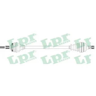 Arbre de transmission LPR DS37017