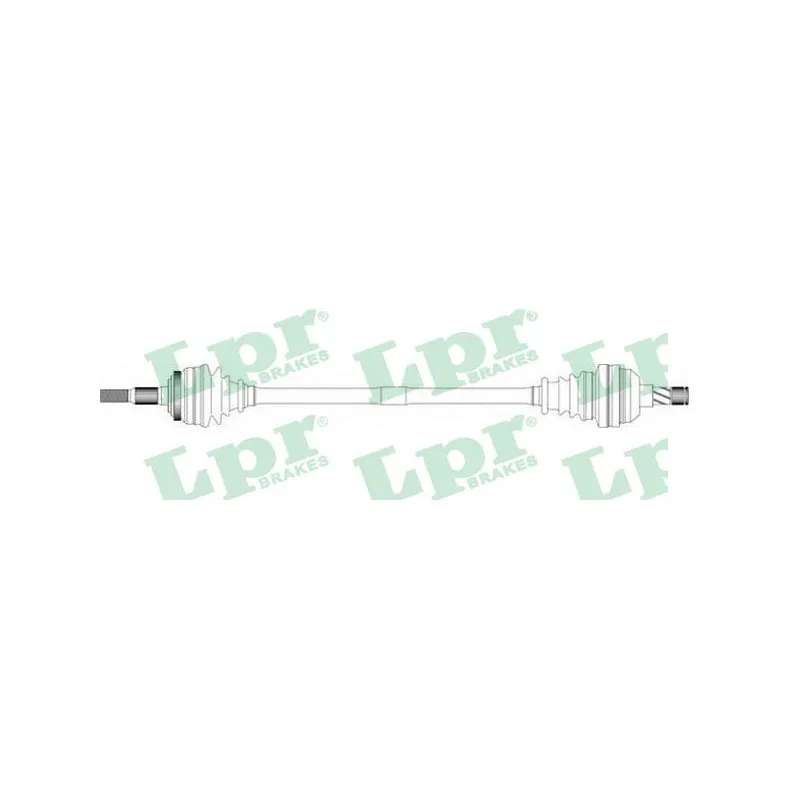 Arbre de transmission LPR DS37017