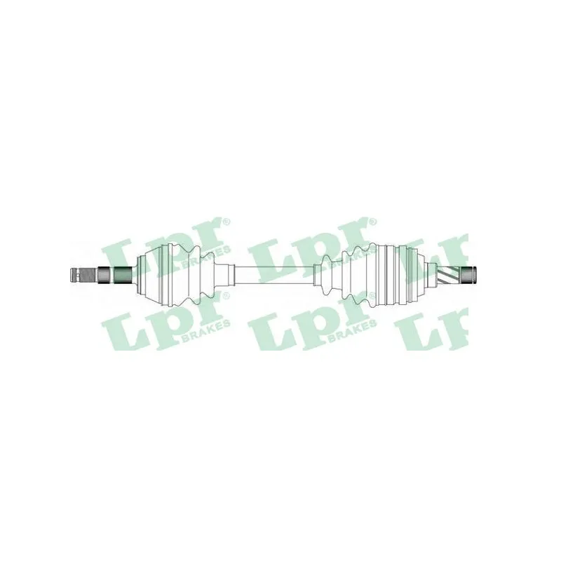 Arbre de transmission LPR DS37020