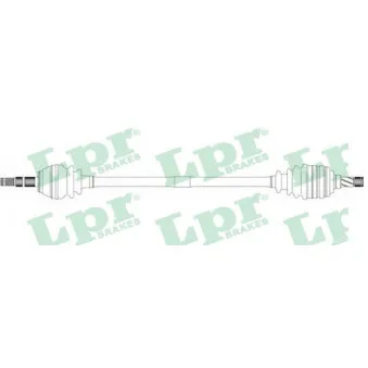 Arbre de transmission LPR DS37021