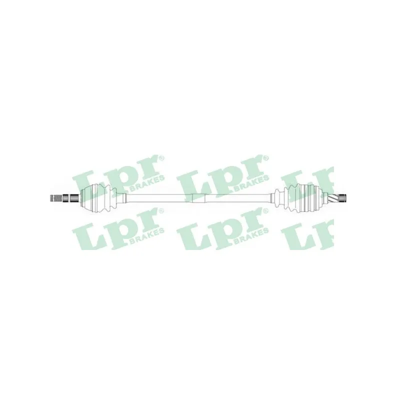 Arbre de transmission LPR DS37021