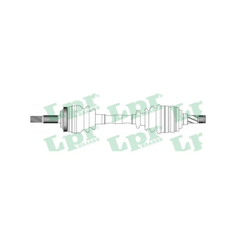 Arbre de transmission LPR DS37046