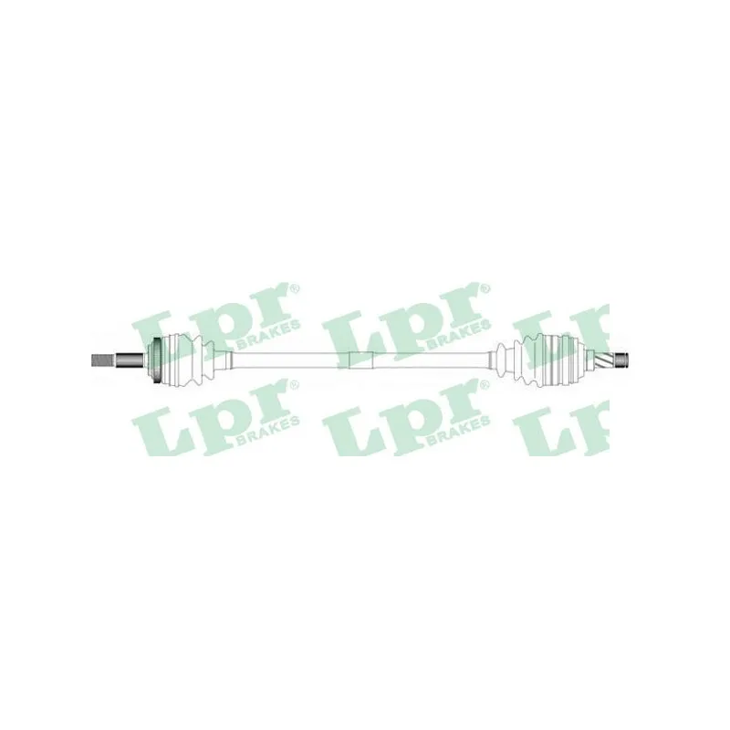 Arbre de transmission LPR DS37047