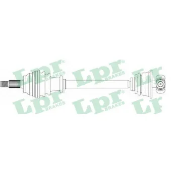 Arbre de transmission LPR DS37071