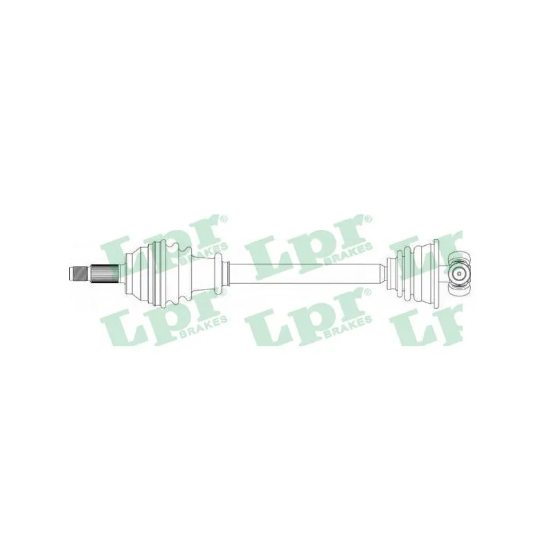 Arbre de transmission LPR DS37071