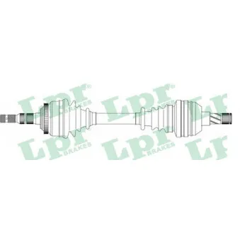 Arbre de transmission LPR DS37087
