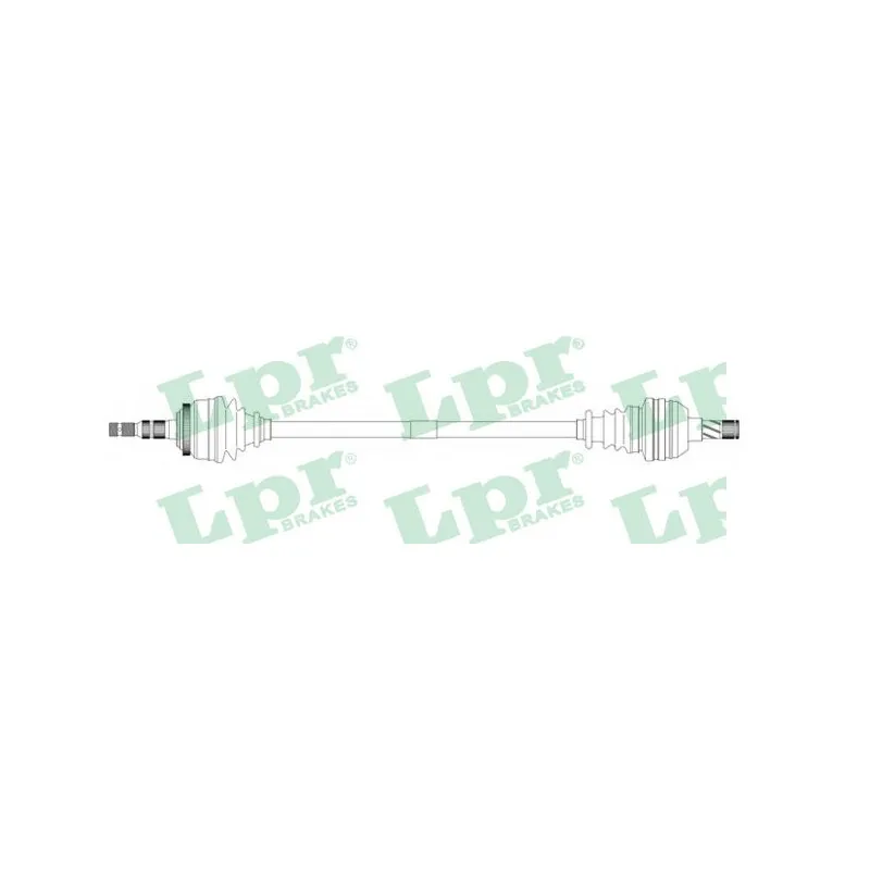 Arbre de transmission LPR DS37088