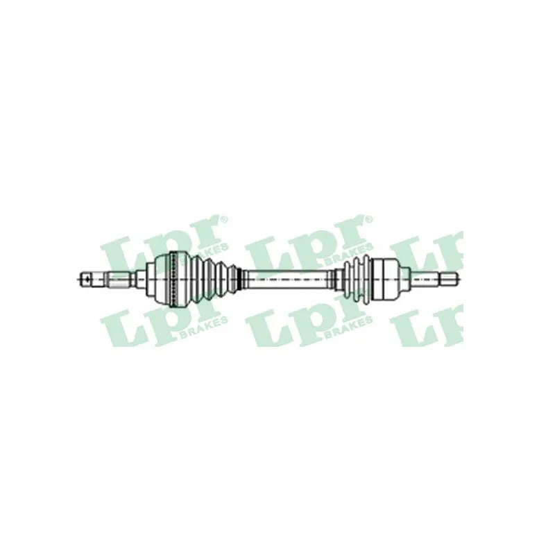 Arbre de transmission LPR DS37091