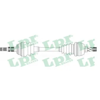 Arbre de transmission LPR DS37095