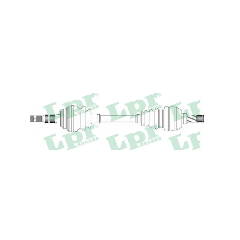 Arbre de transmission LPR DS37095