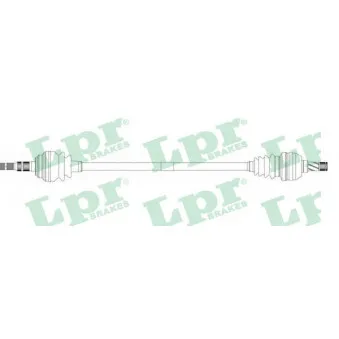 Arbre de transmission LPR DS37096
