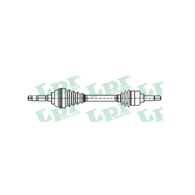 Arbre de transmission LPR DS37097