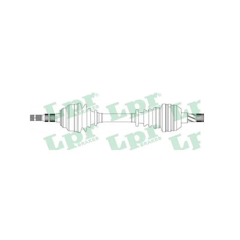 Arbre de transmission LPR DS37099