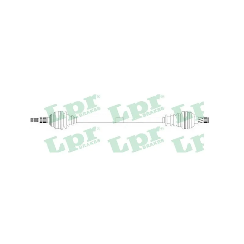 Arbre de transmission LPR DS37100