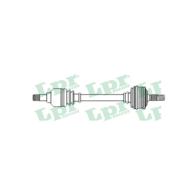 Arbre de transmission LPR DS37102