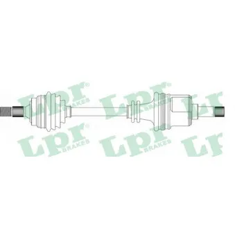 Arbre de transmission LPR DS38006
