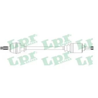 Arbre de transmission LPR DS38008