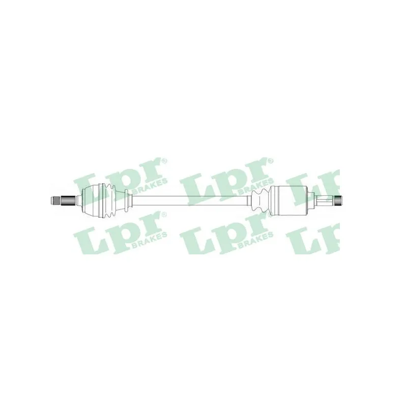 Arbre de transmission LPR DS38008