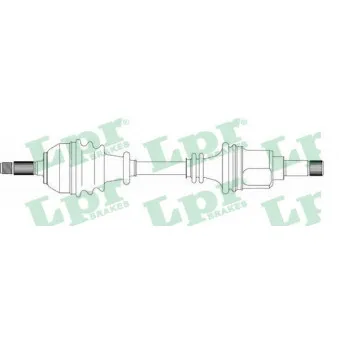 Arbre de transmission LPR DS38015