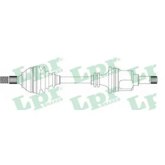 Arbre de transmission LPR DS38017