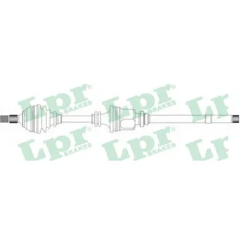 Arbre de transmission LPR DS38018
