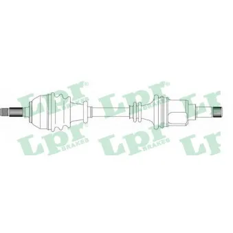 Arbre de transmission LPR DS38019