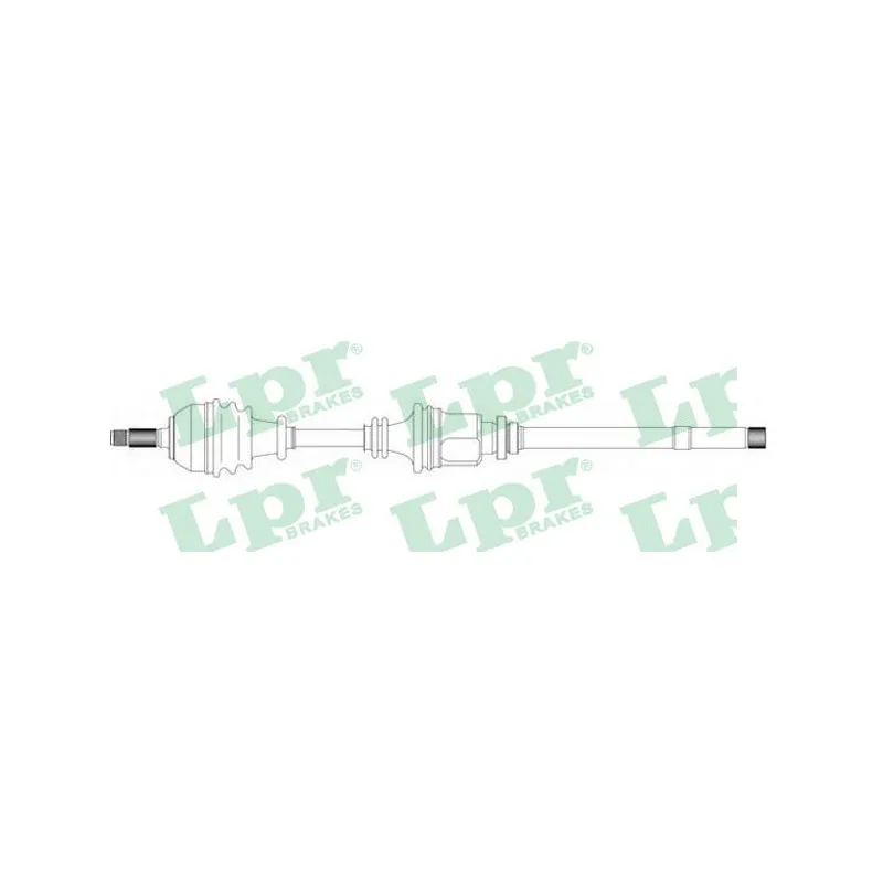 Arbre de transmission LPR DS38020