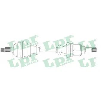 Arbre de transmission LPR DS38021