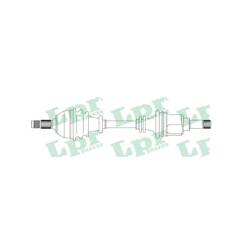 Arbre de transmission LPR DS38021