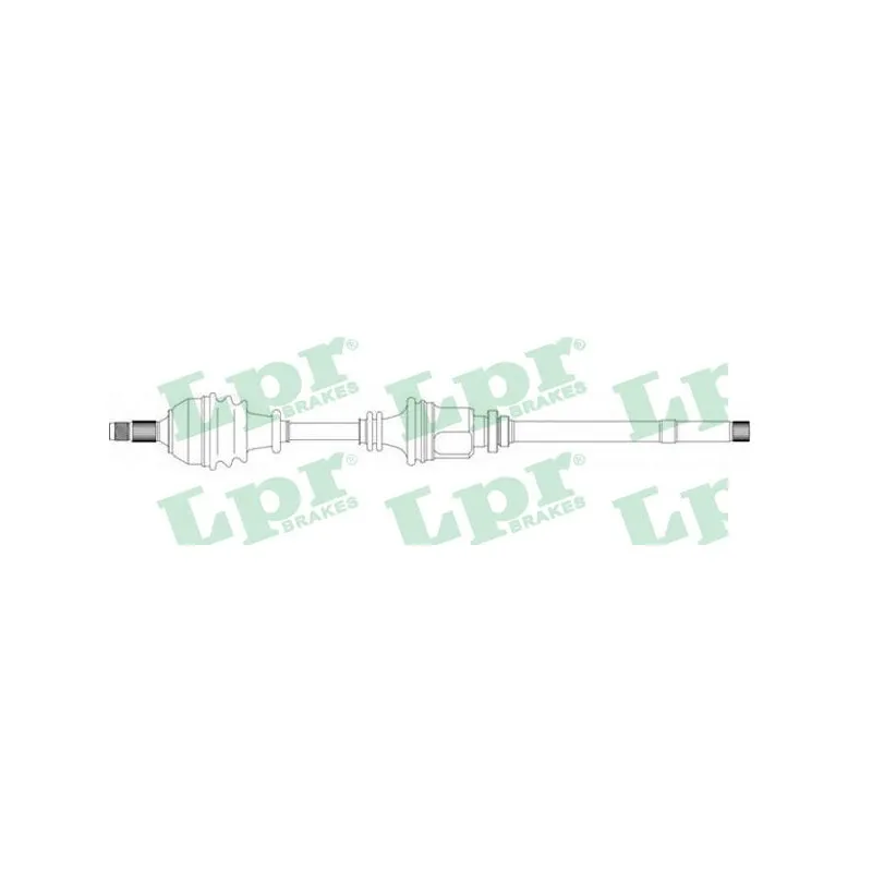 Arbre de transmission LPR DS38022