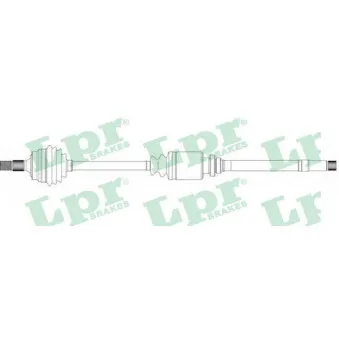 Arbre de transmission LPR DS38026