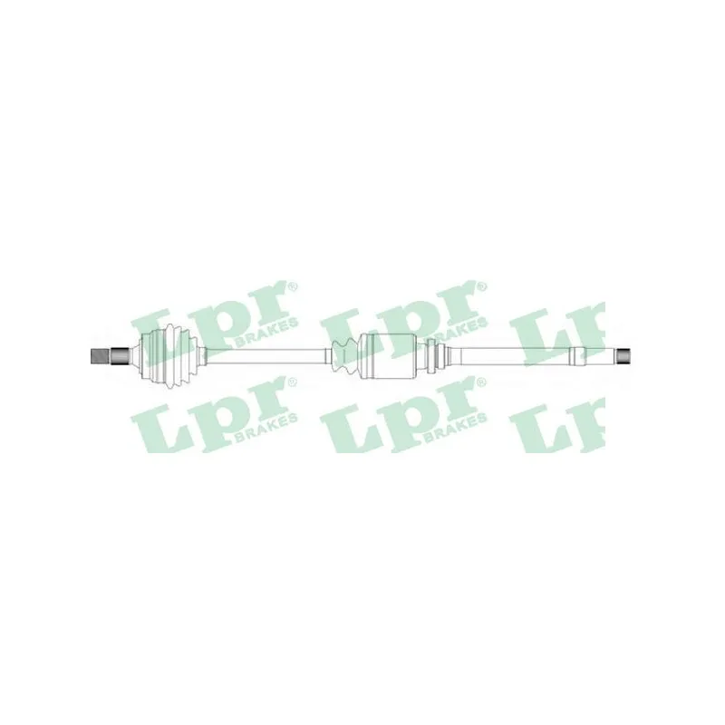 Arbre de transmission LPR DS38026