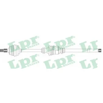 Arbre de transmission LPR DS38028