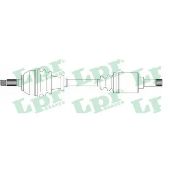 Arbre de transmission LPR DS38038