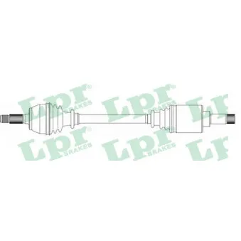 Arbre de transmission LPR DS38039