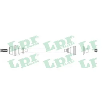 Arbre de transmission LPR DS38040
