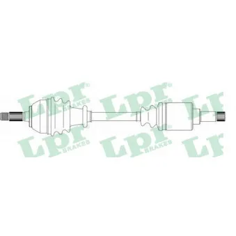 Arbre de transmission LPR DS38041
