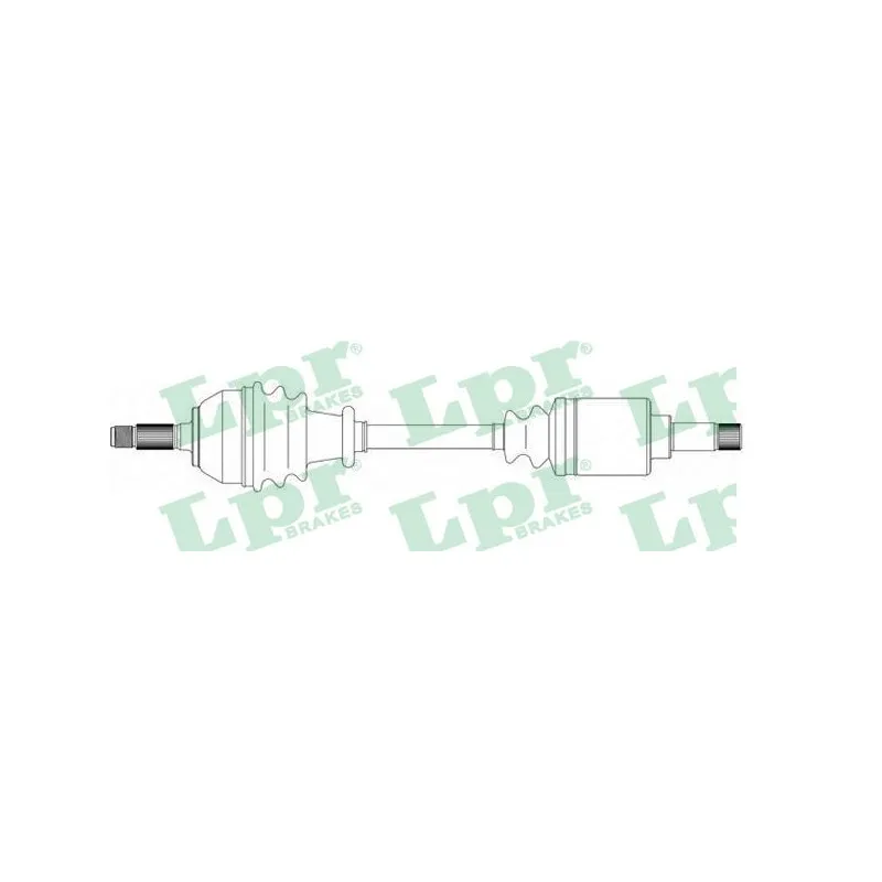 Arbre de transmission LPR DS38041