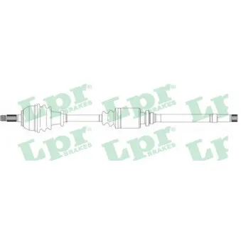 Arbre de transmission LPR DS38042