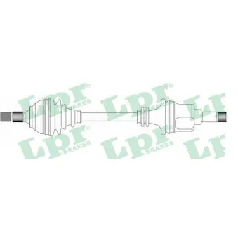 Arbre de transmission LPR DS38043