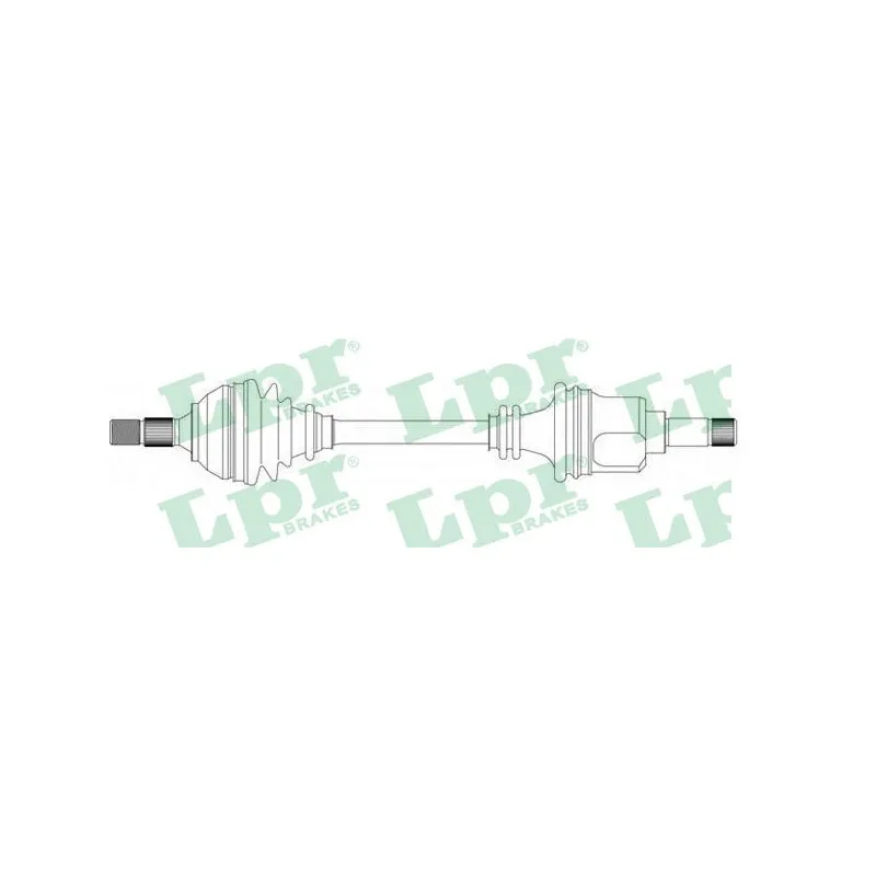 Arbre de transmission LPR DS38043