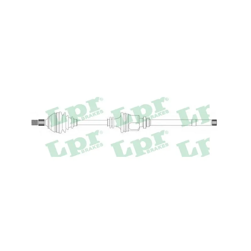 Arbre de transmission LPR DS38044
